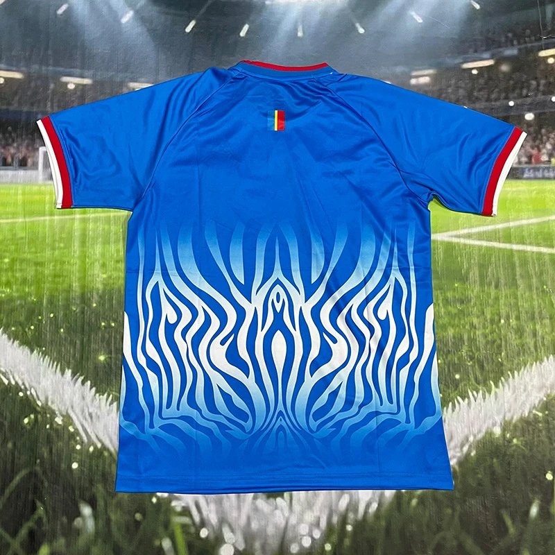 Umbro DR Congo National Team 2023 Home Jersey Red Yellow - 6
