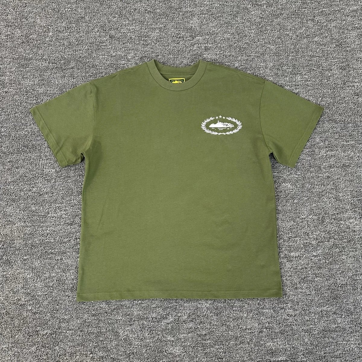 Corteiz Bold Logo Yellow T-Shirt - 12