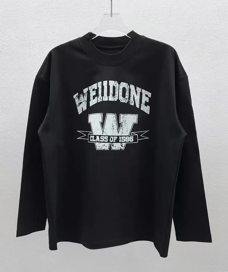 Alexander Wang Logo Long Sleeve T-Shirt Black - 15