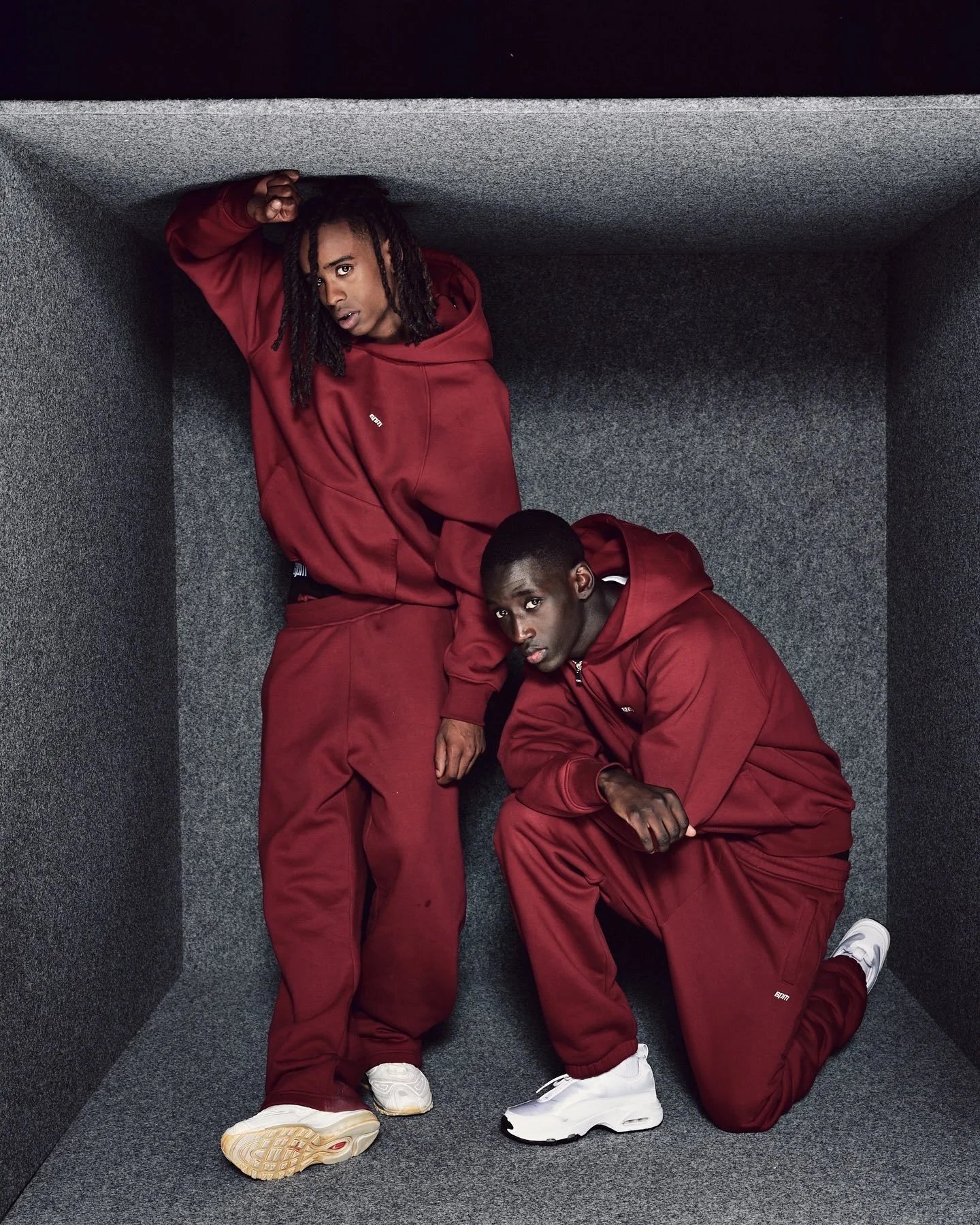 Design BPM WDG Heather Gray Hoodie and Sweatpants Set Sets - 7