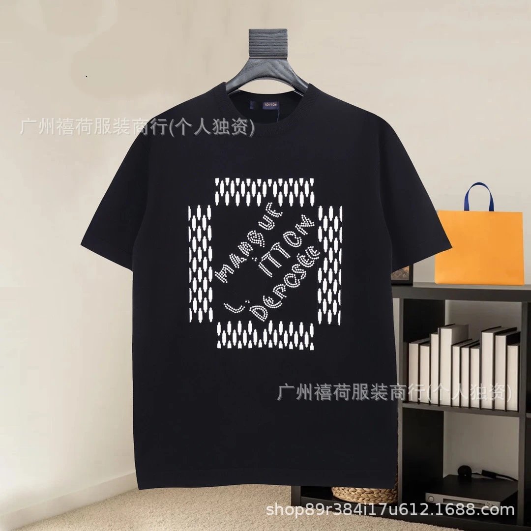 Design Abstract Face Print White T-Shirt - 23