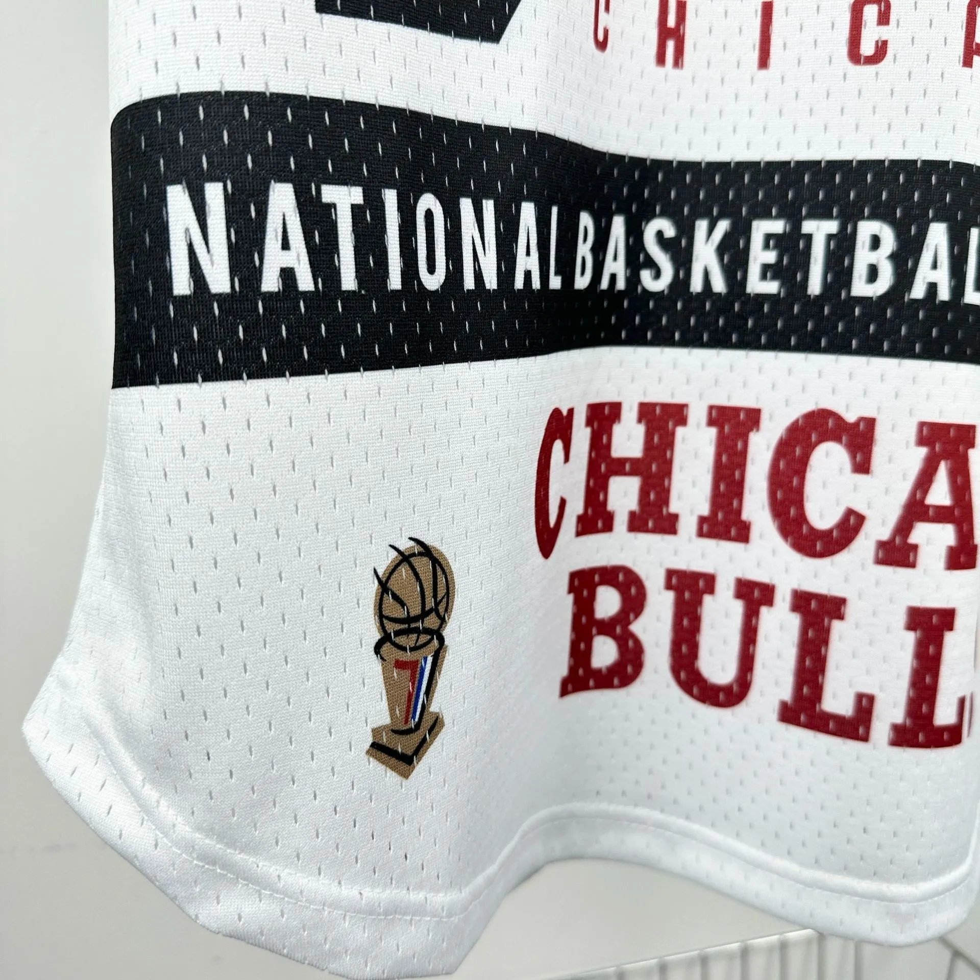 Mitchell & Ness Houston Rockets Throwback Mesh Jersey White - 26