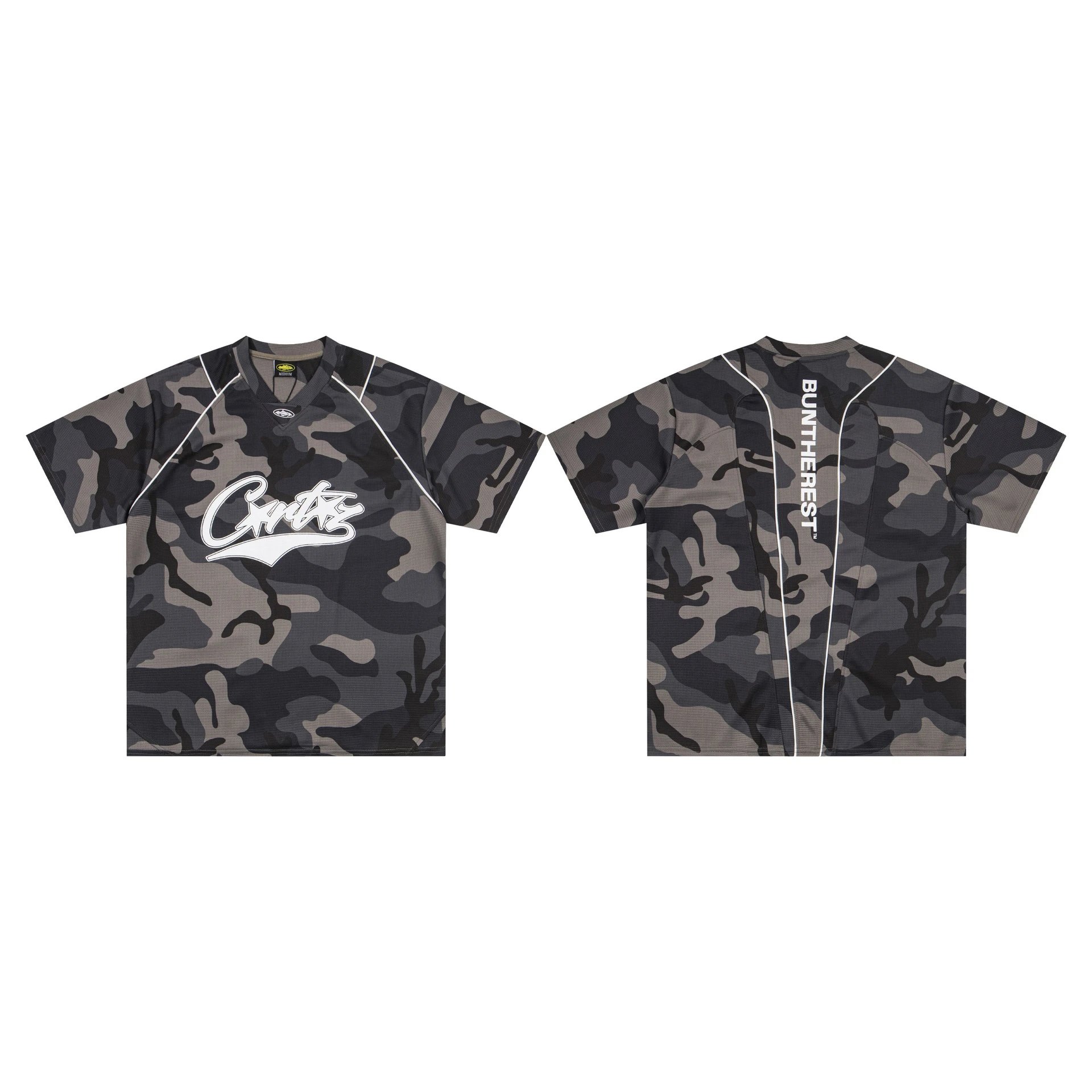 Corteiz T-Shirts Alcatraz logo mesh sports jersey image 4