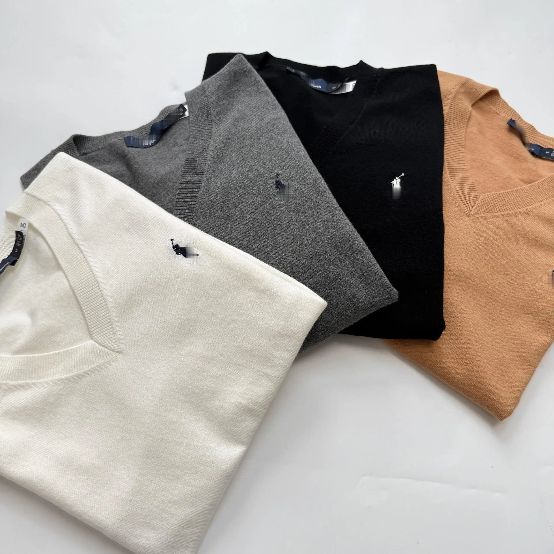 Polo Ralph Lauren V-Neck Sweater Camel - 6