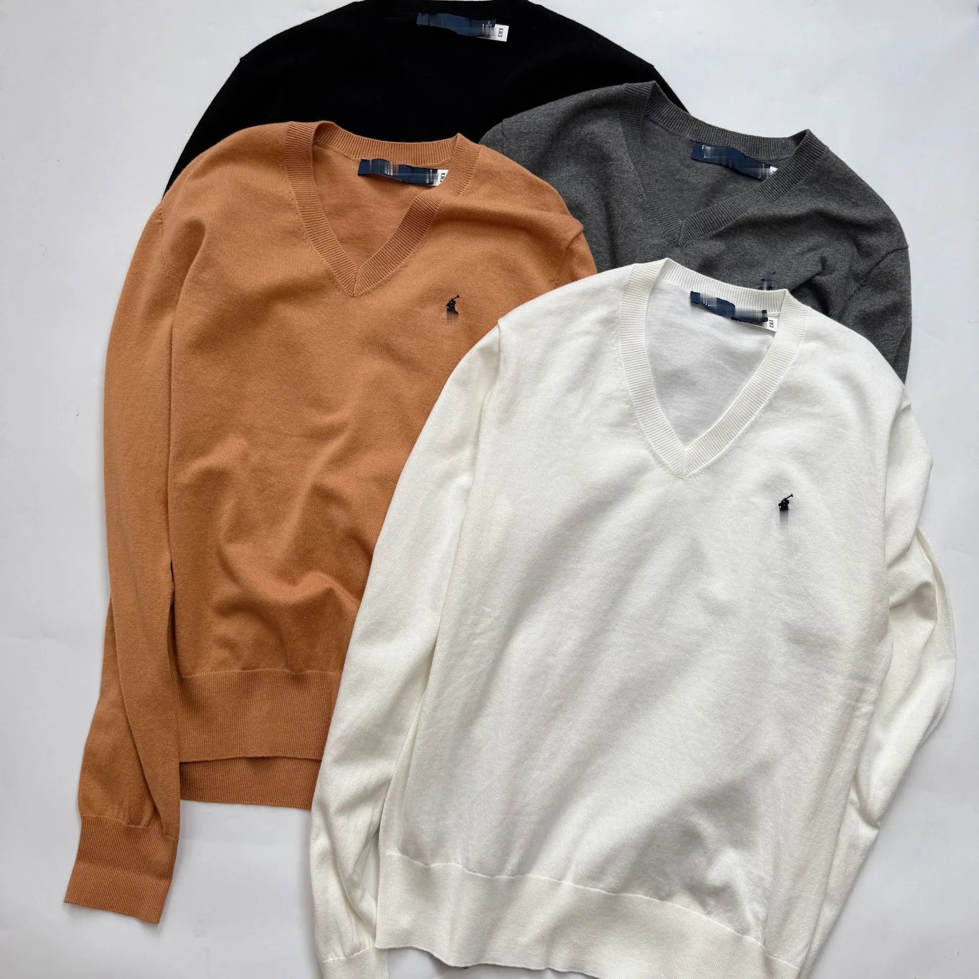 Polo Ralph Lauren V-Neck Sweater Camel - 8