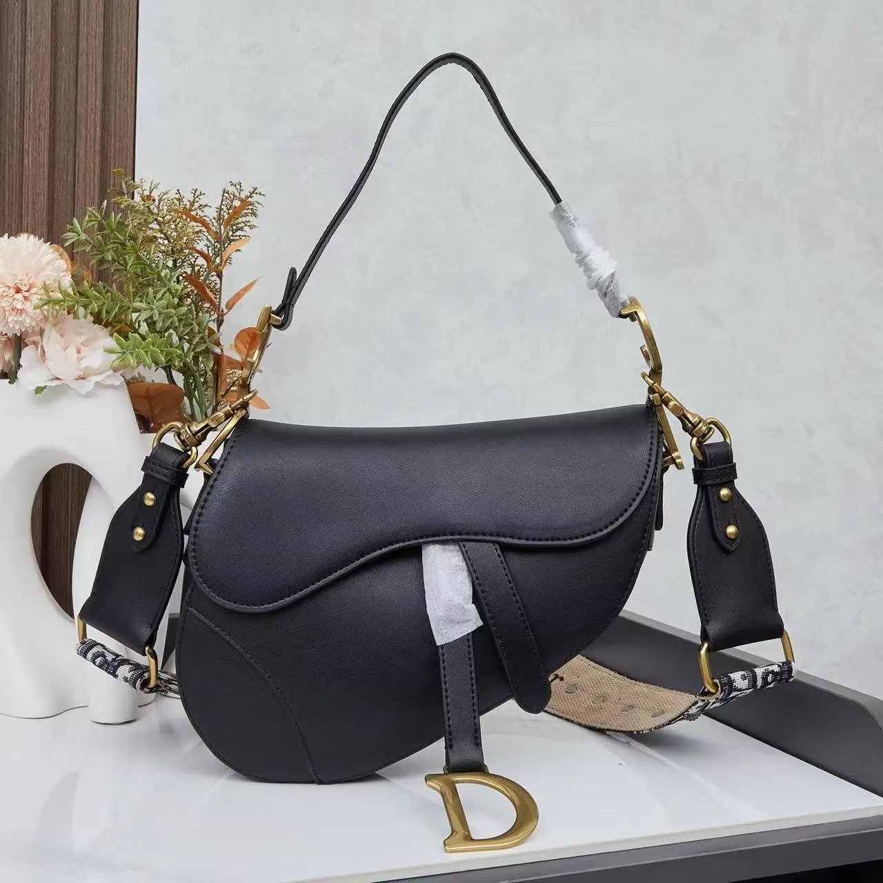 Dior Saddle Bag Terracotta Leather with Oblique Strap Crossbody Bags - 3