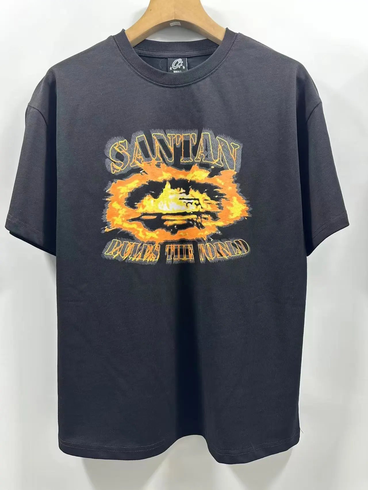 Design Vintage Ship Logo Olive T-Shirt - 7