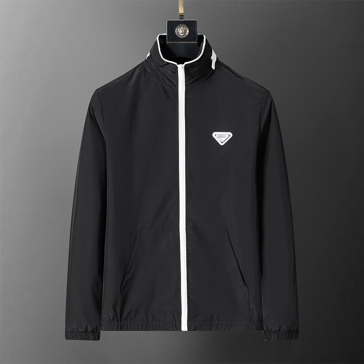 Unbranded Hooded and zip-front jacket variants — 56008 black