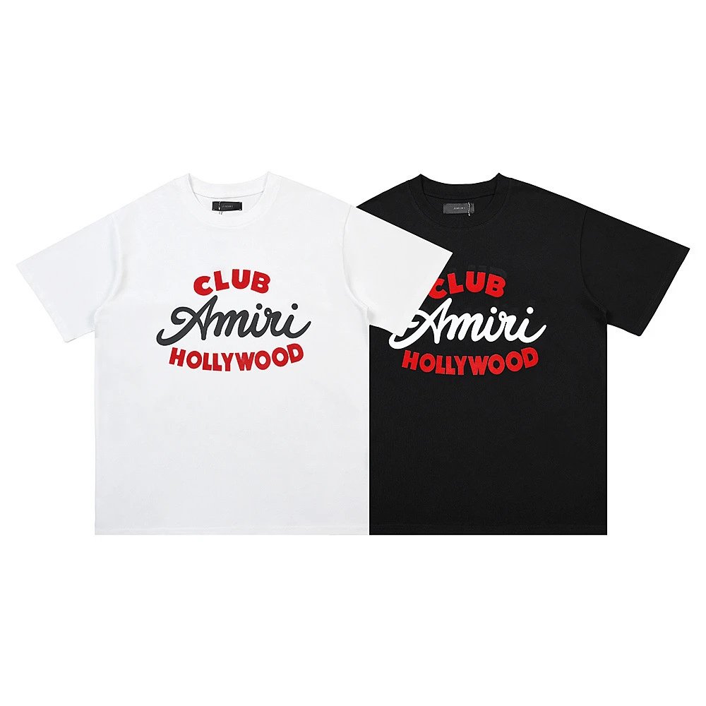 Amiri Club Hollywood White T-Shirt - 3