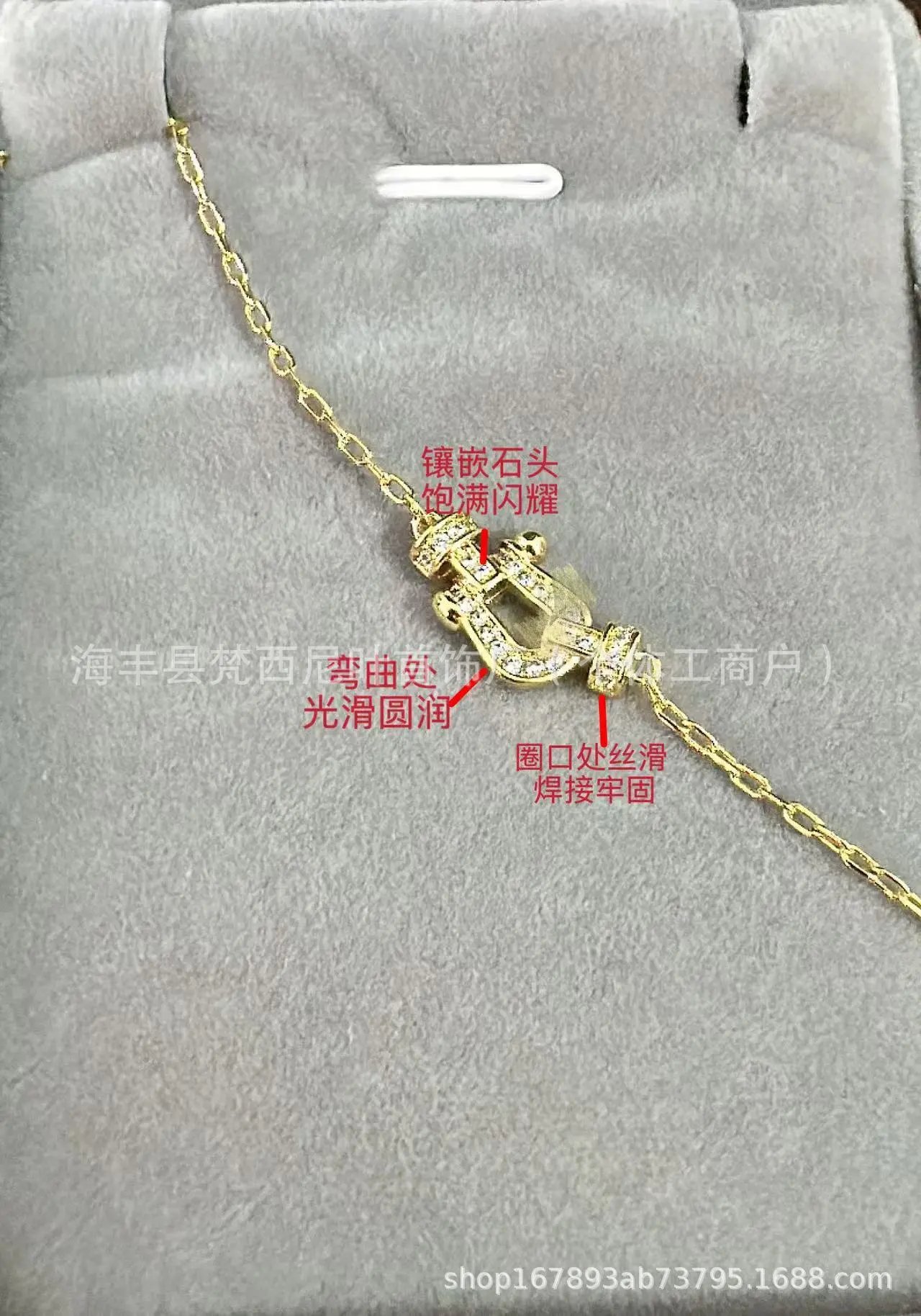 Design Infinity Knot Pendant Necklace with Cubic Zirconia in Silver Tone Jewelry - 8
