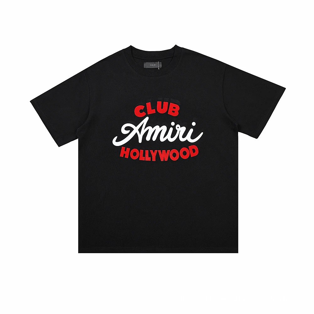 Amiri Club Hollywood White T-Shirt - 6