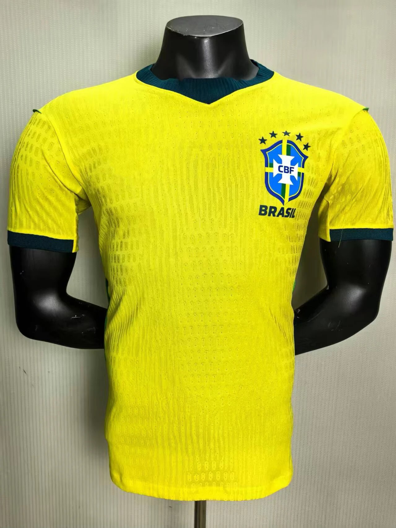 CBF Brazil National Team Away Jersey Blue Black - 11
