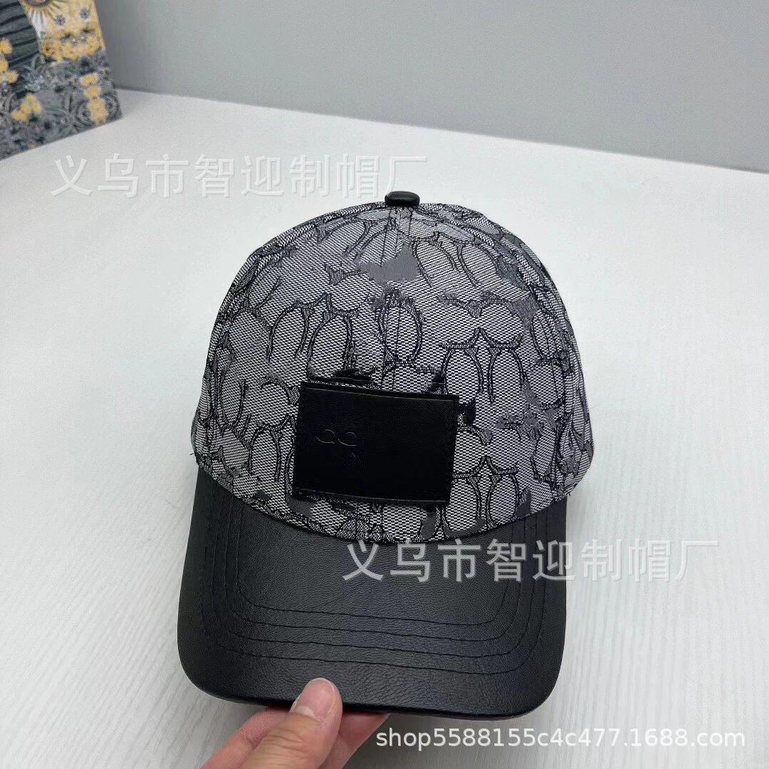 2024 new fully printed letter correct version baseball cap, European and American fashionable versatile duckbill cap, cross-border sunshade hat: findsindex.com