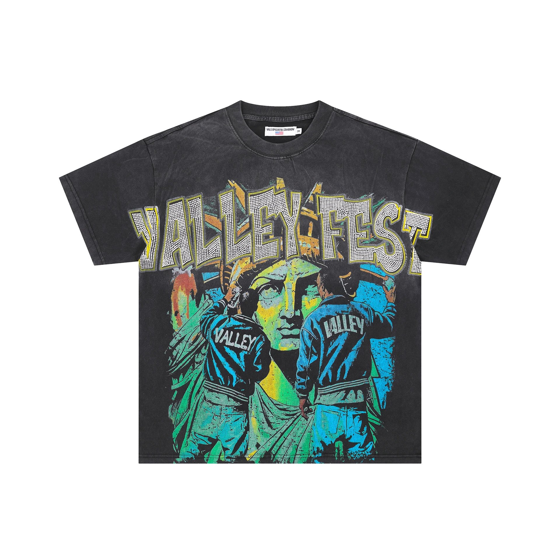 Design Vale Sports Division Valley Dream Magazine Peace T-Shirt Multicolor T-Shirts - 13