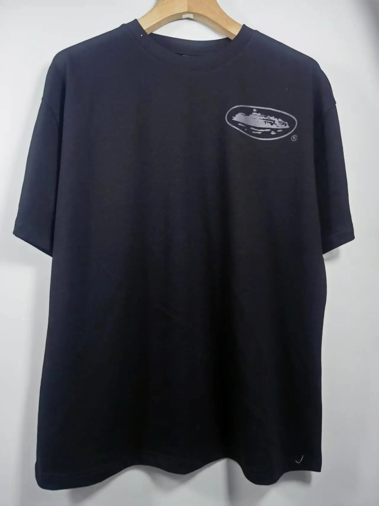 Design Vintage Ship Logo Olive T-Shirt - 21