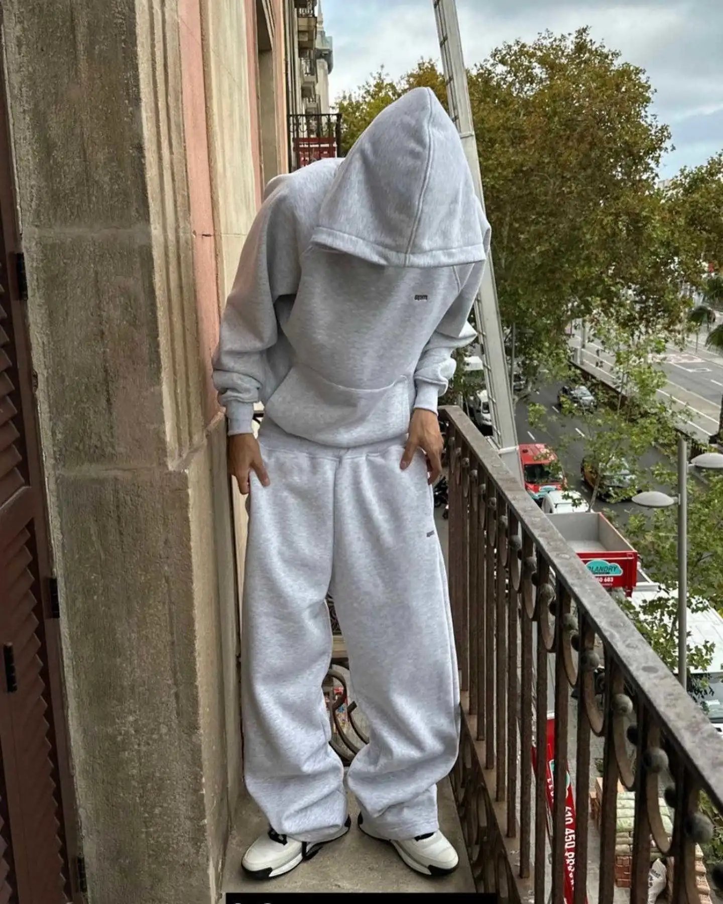 Design BPM WDG Heather Gray Hoodie and Sweatpants Set Sets - 12