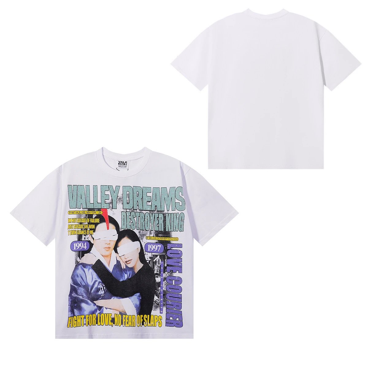 Design Vale Bone Athletic Graphic Print White T-Shirt T-Shirts - 24