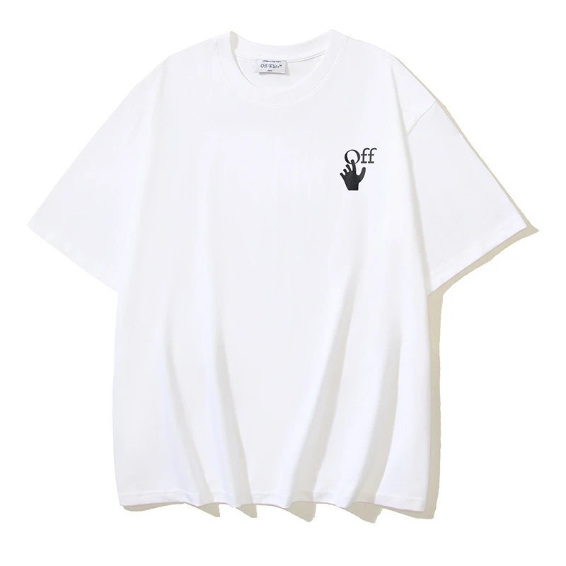 Off-White Arrow Outline Graphic T-Shirt Black - 4