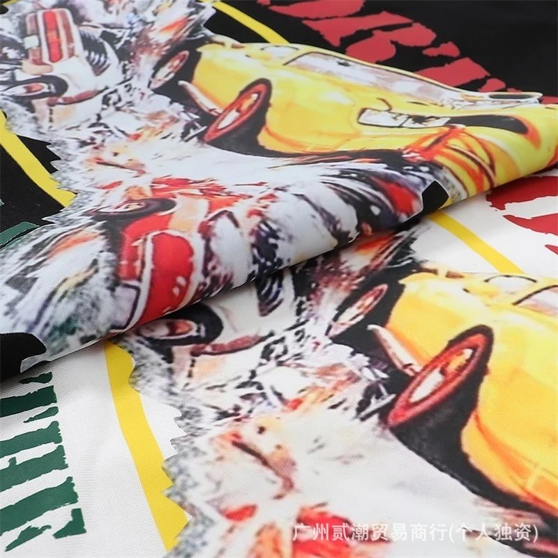 Design Santan Rules The World Graphic Print White T-Shirt T-Shirts - 13