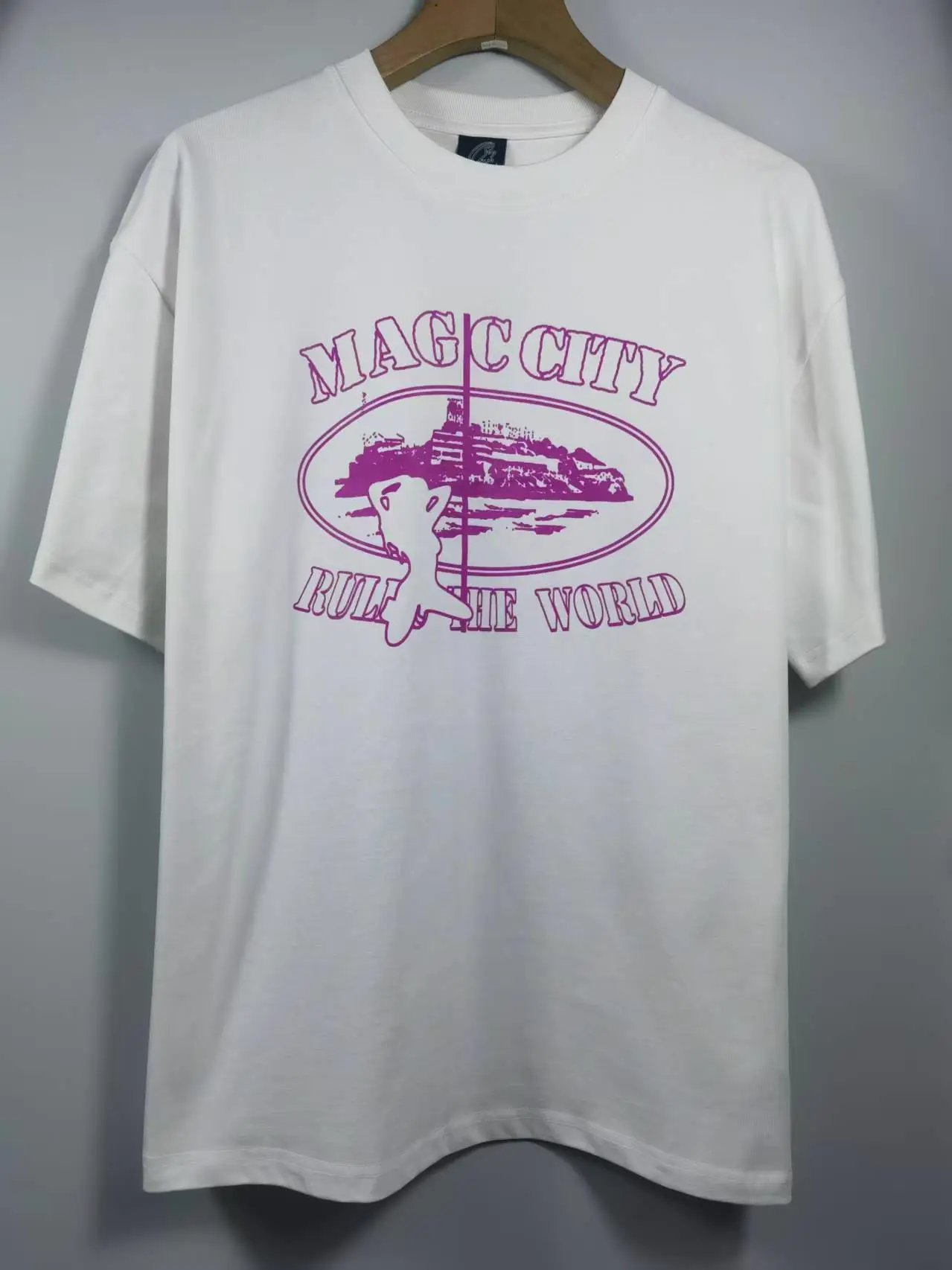 Design Vintage Ship Logo Olive T-Shirt - 28
