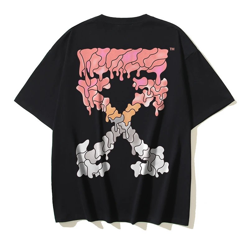 Off-White Arrow Outline Graphic T-Shirt Black - 11