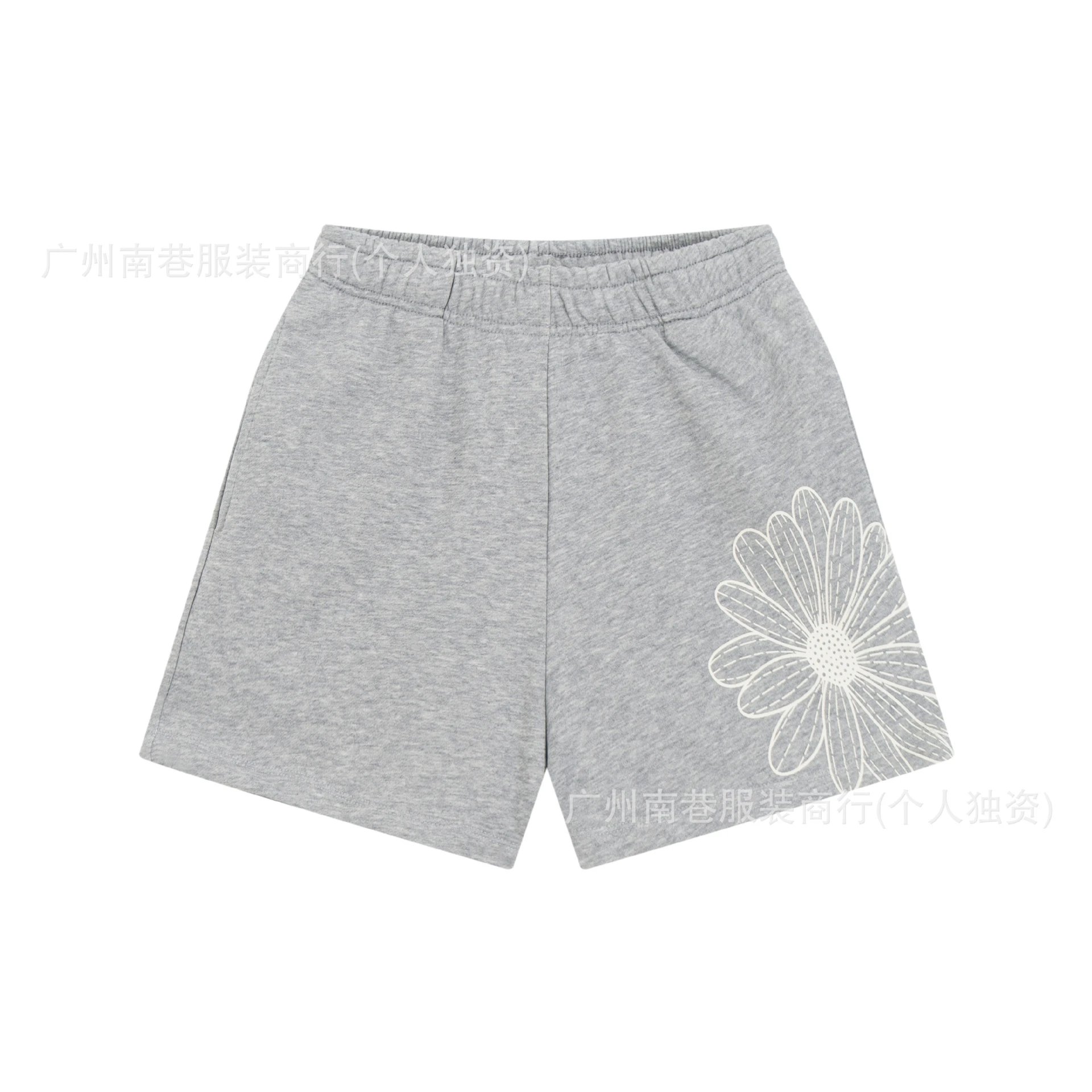 Design Daisy Print Navy Shorts - 9