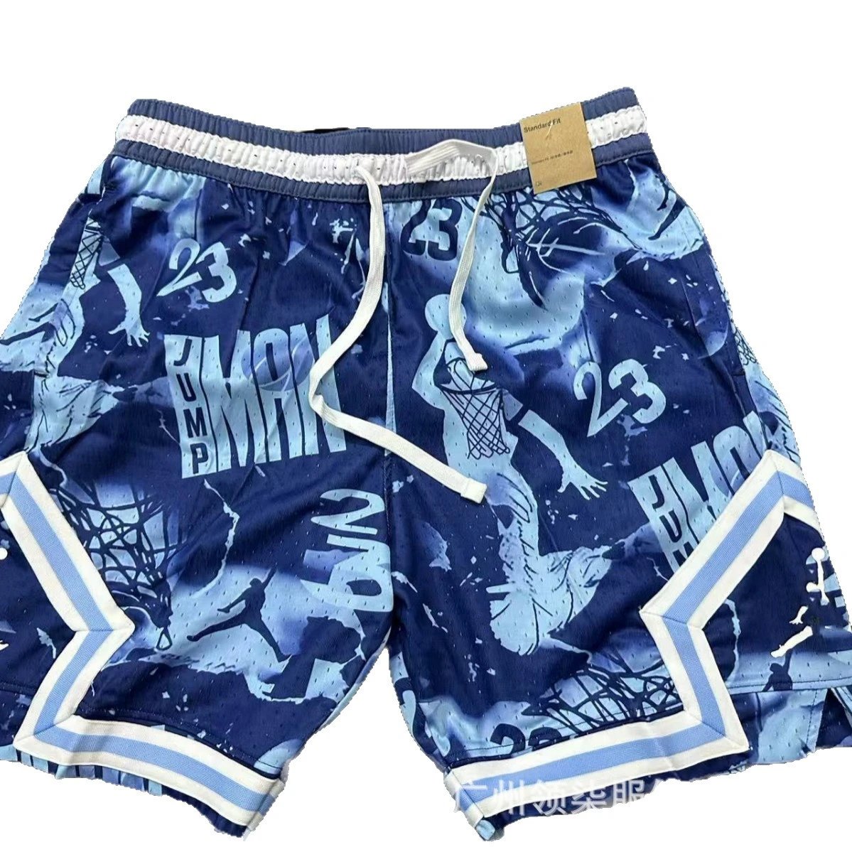 Unbranded Shorts Mesh Graphic Basketball image 5