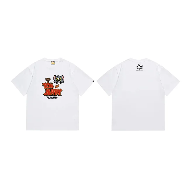 A BATHING APE T-Shirts Head Graphic Short-Sleeve T-Shirt product detail image 4