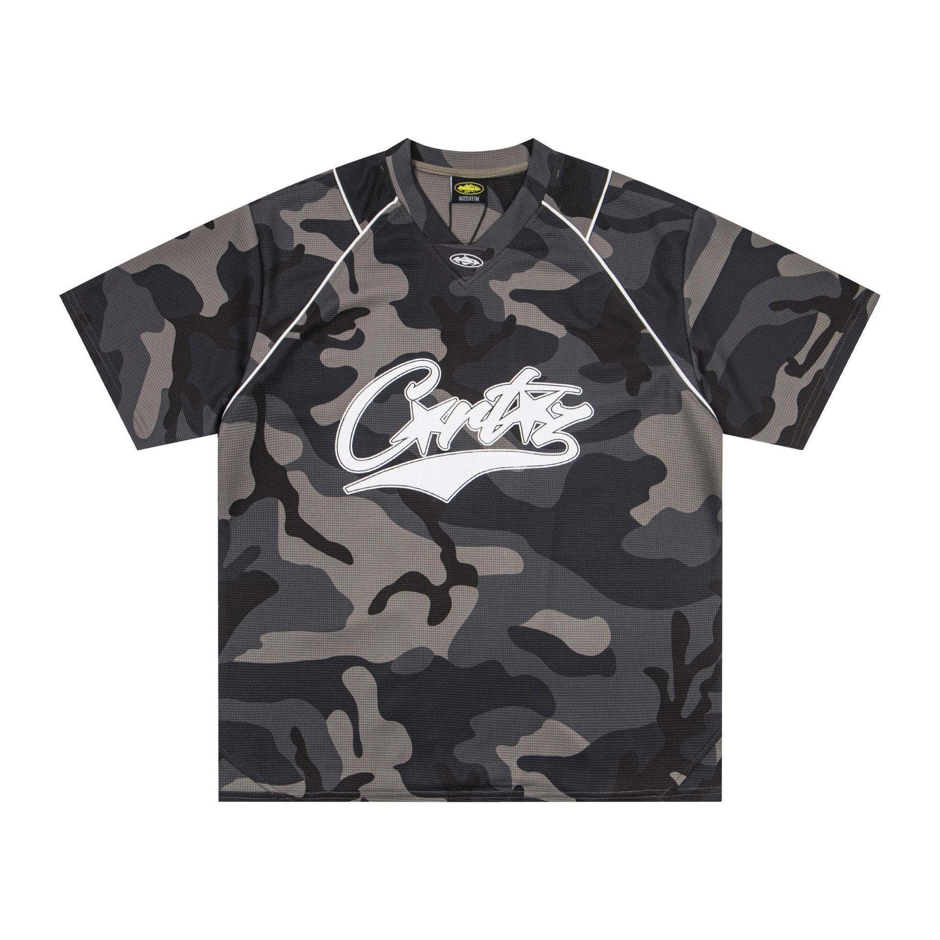 Corteiz Mesh Jersey Black / White - 4