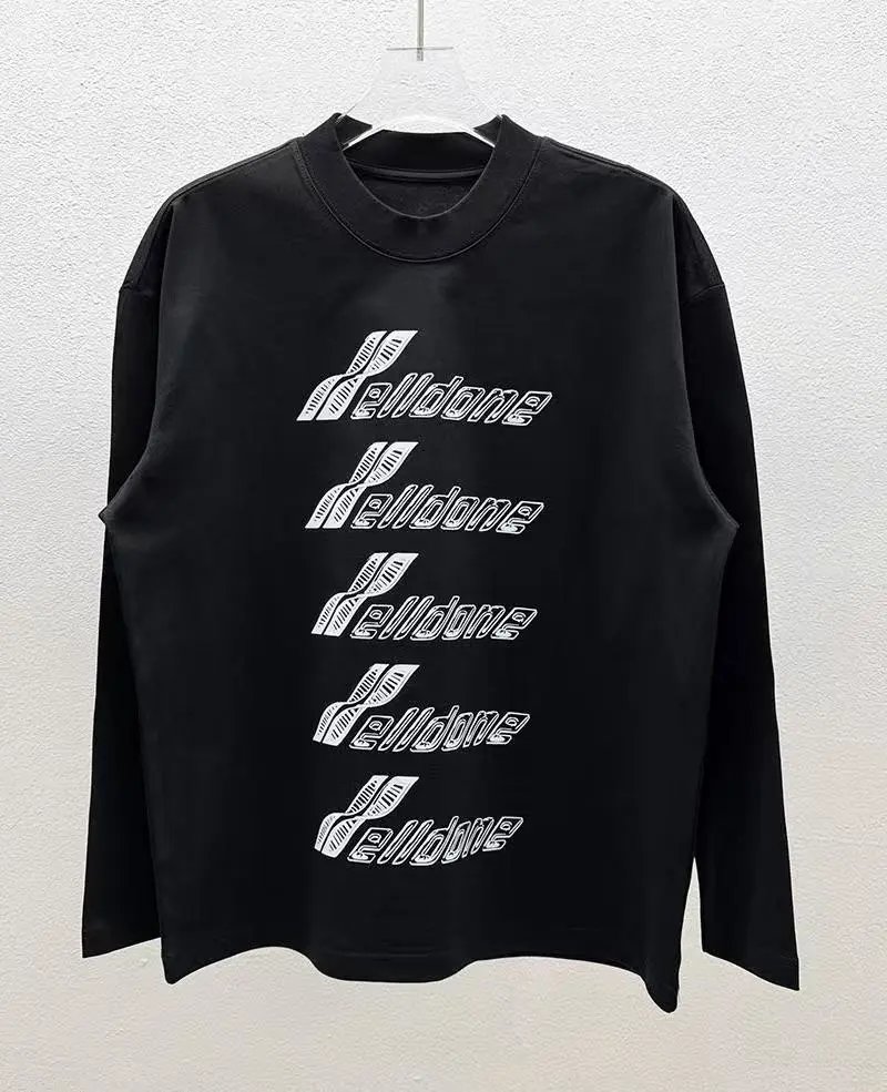 Alexander Wang Logo Long Sleeve T-Shirt Black - 9