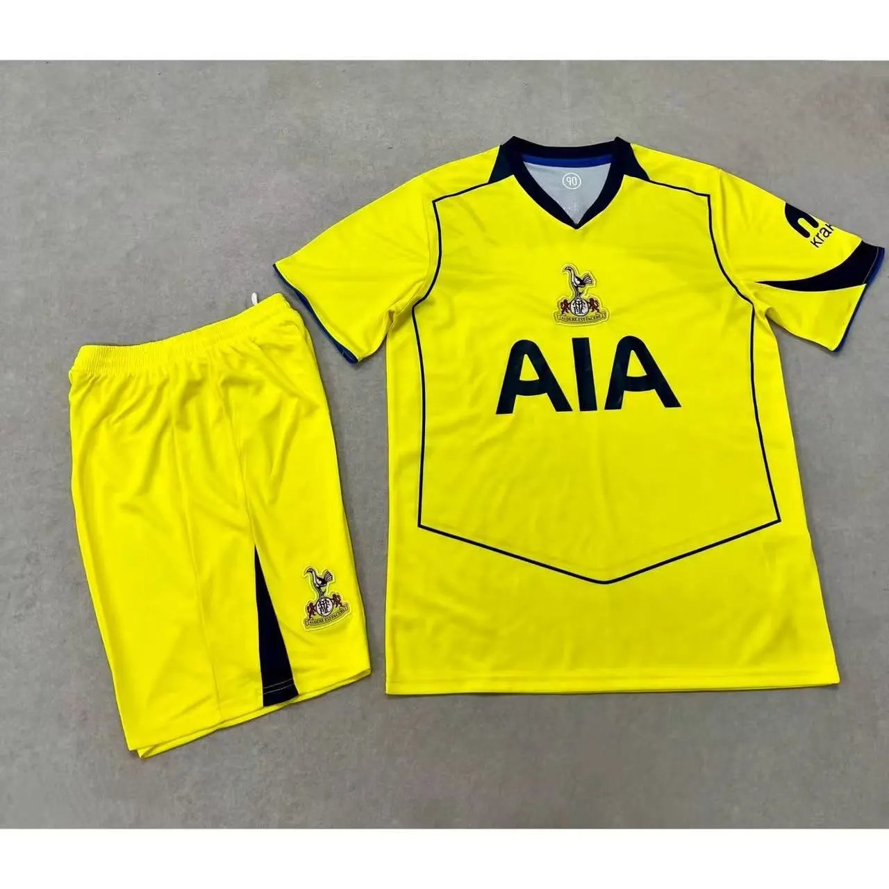 Adidas Football Jerseys Jersey and Shorts Set with Club National Team Crests — 2526 Tottenham Hotspur Two-Away Kit