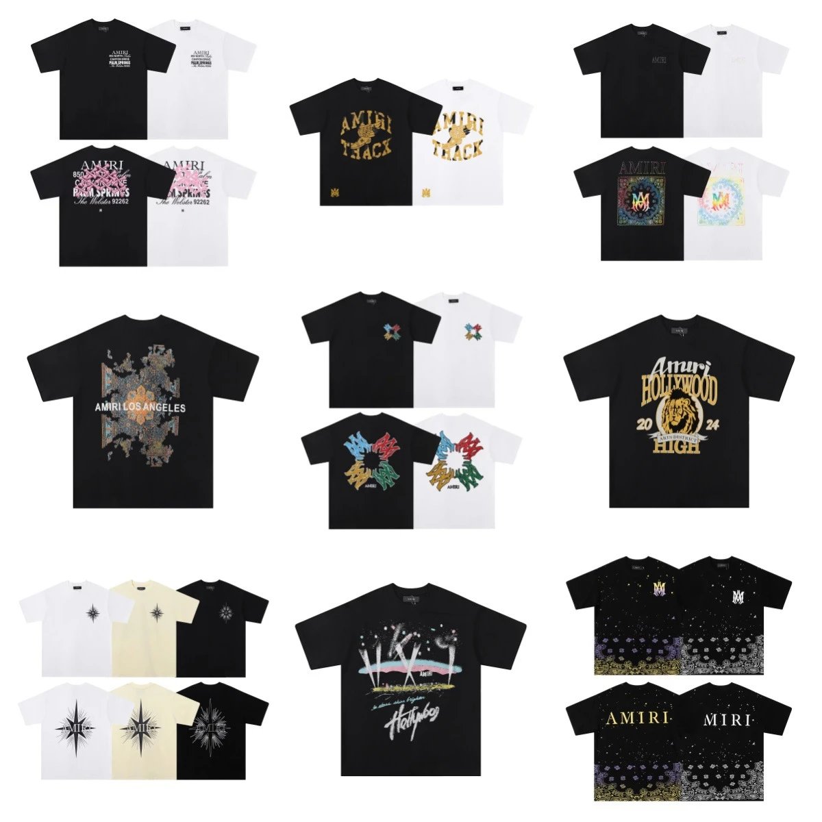 Amiri Graphic Black 