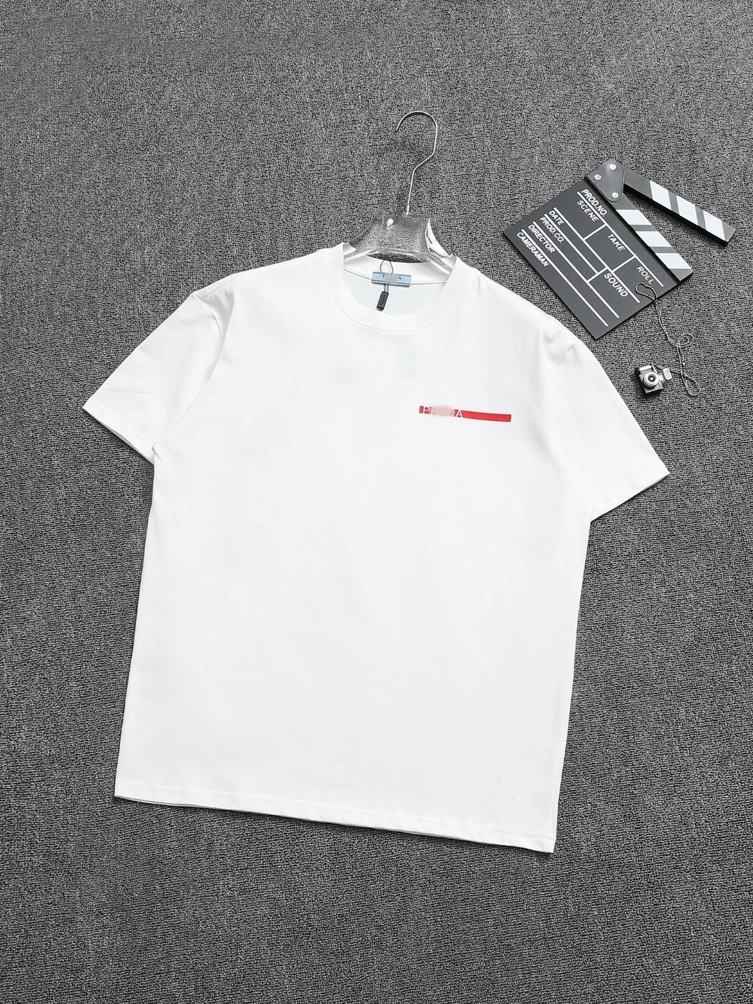 Prada Logo Graphic Black T-Shirt - 4