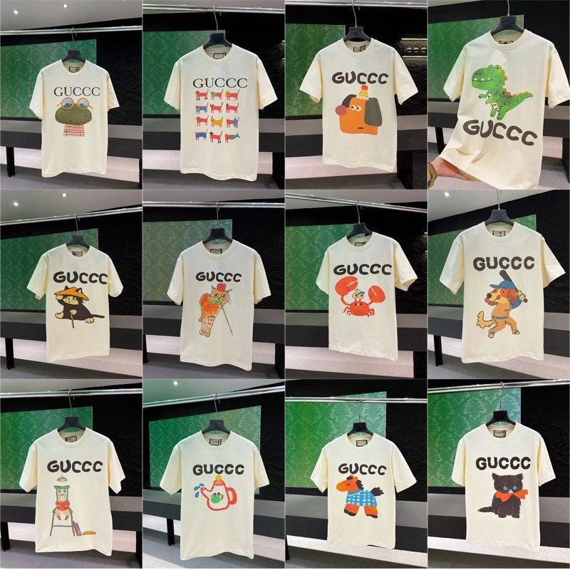 Guccc Print White Ca