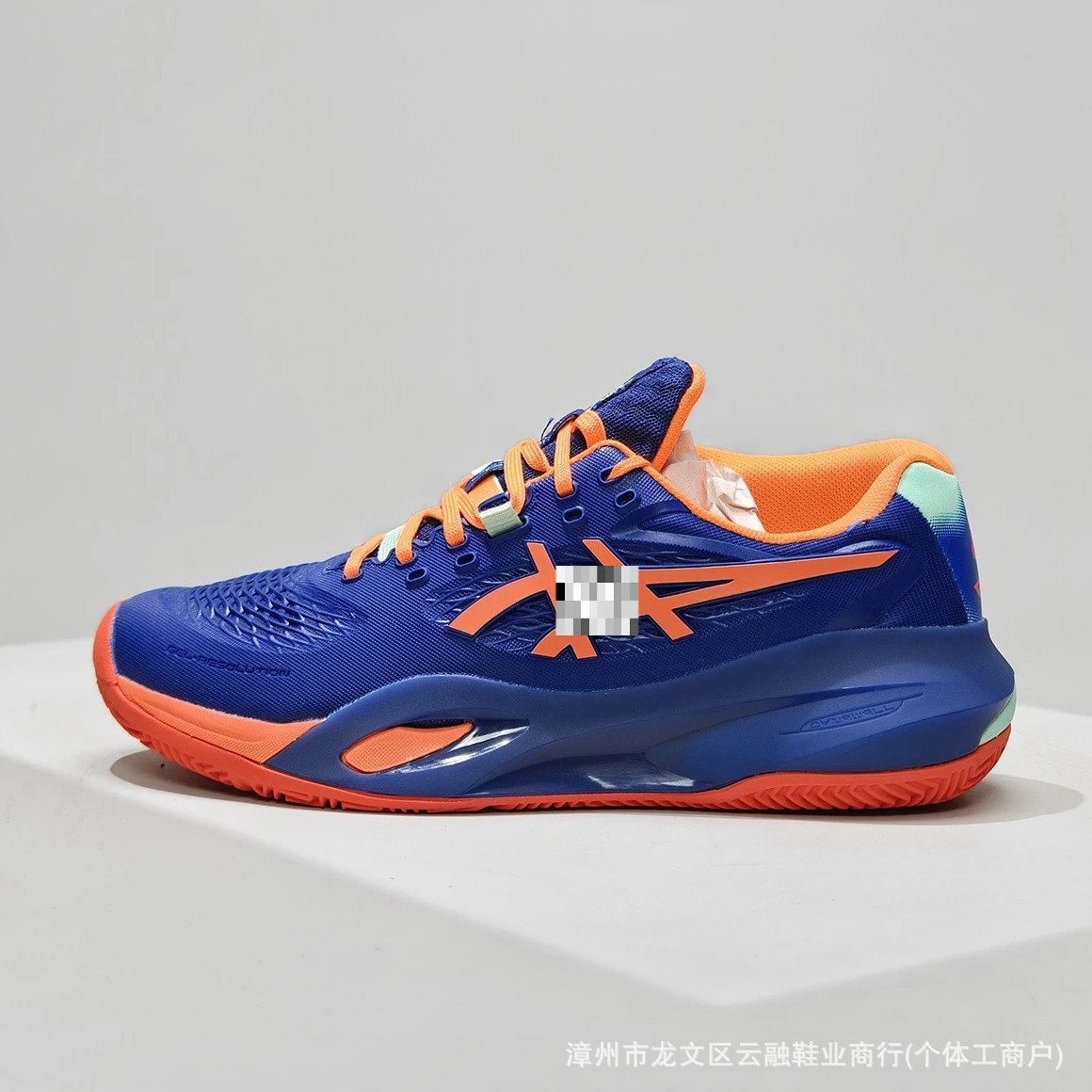 Asics Gel-Resolution 9 Black Orange Tennis Shoes Running Shoes - 3