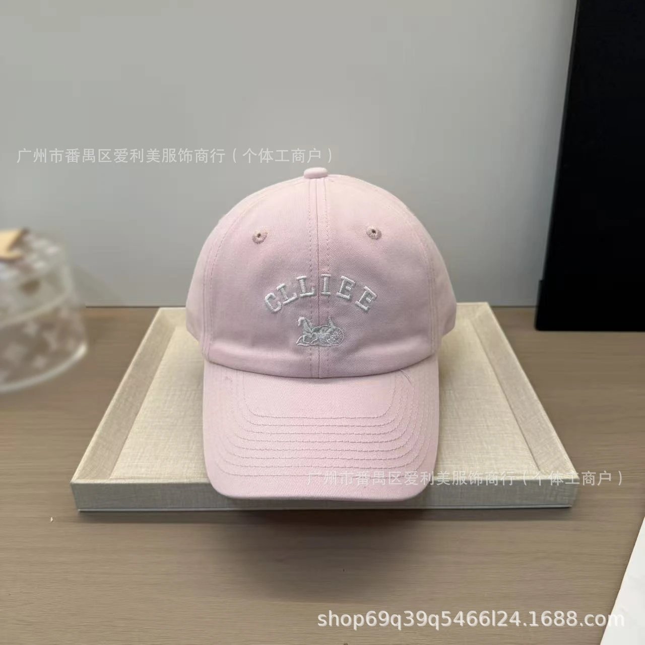 Design CLLIEE Embroidered Horse Carriage Logo Baseball Cap Army Green Baseball Cap - 23