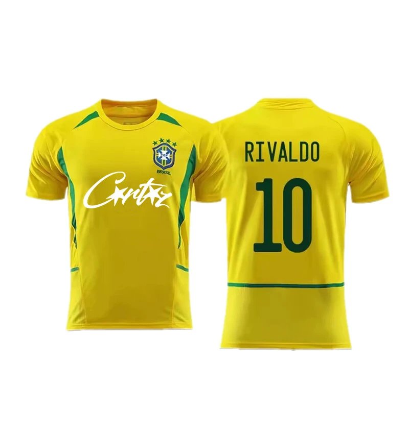 CBF Brazil National Team Ronaldinho #11 Yellow Jersey - 15