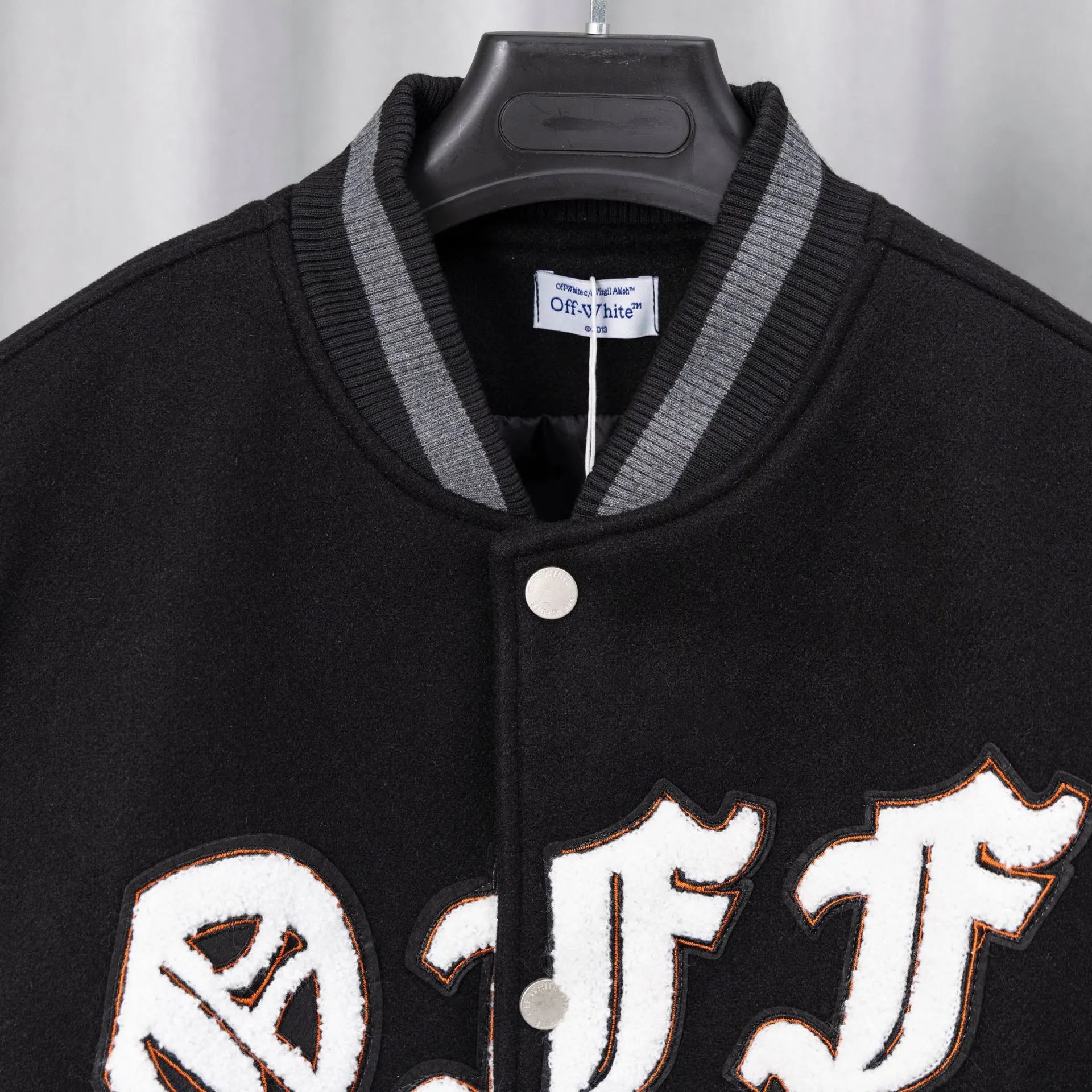 Off-White x Pitbull Varsity Jacket Red Outerwear - 15