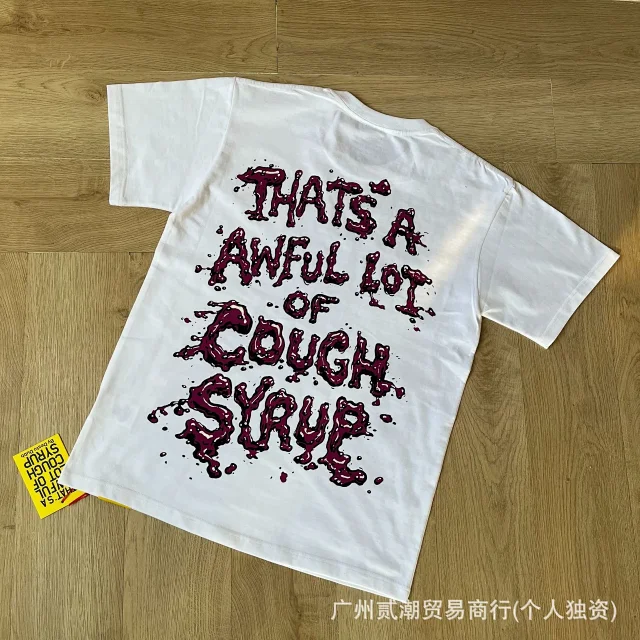 That's a Awful Lot of Cough Syrup T-Shirts Short-Sleeve Graphic T-Shirt product detail image 10
