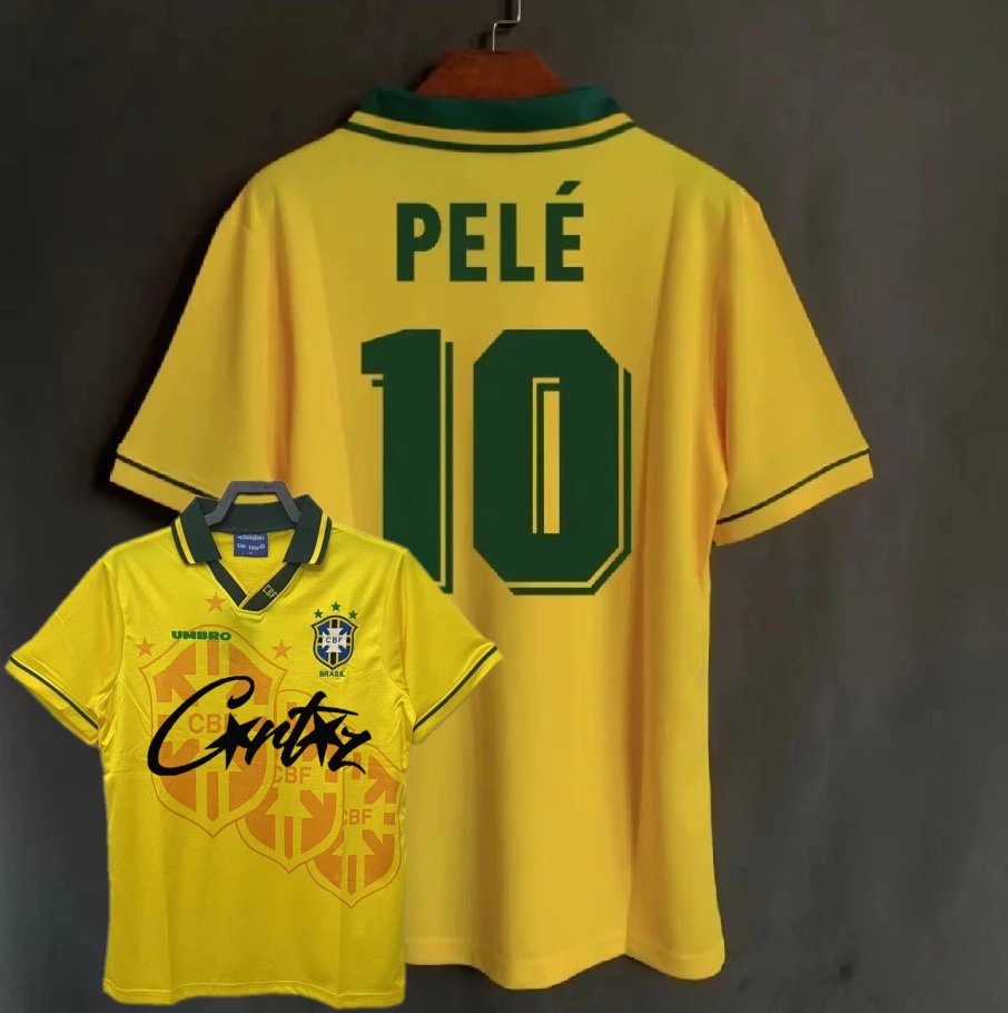 CBF Brazil National Team Ronaldinho #11 Yellow Jersey - 31