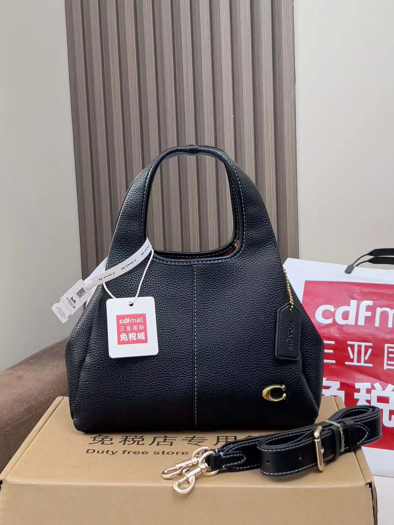 Coach Hobo Bag Ivory Leather Handbag - 3