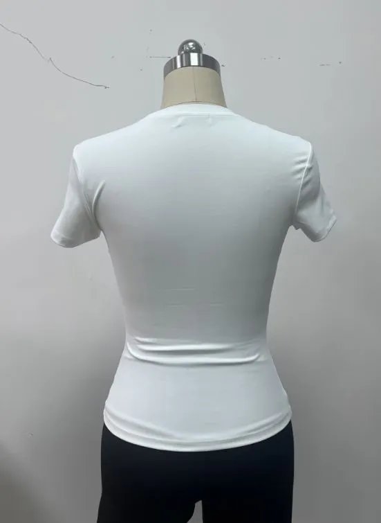 Alo Reflective High-Neck Crop Top Brown Activewear Set - 14