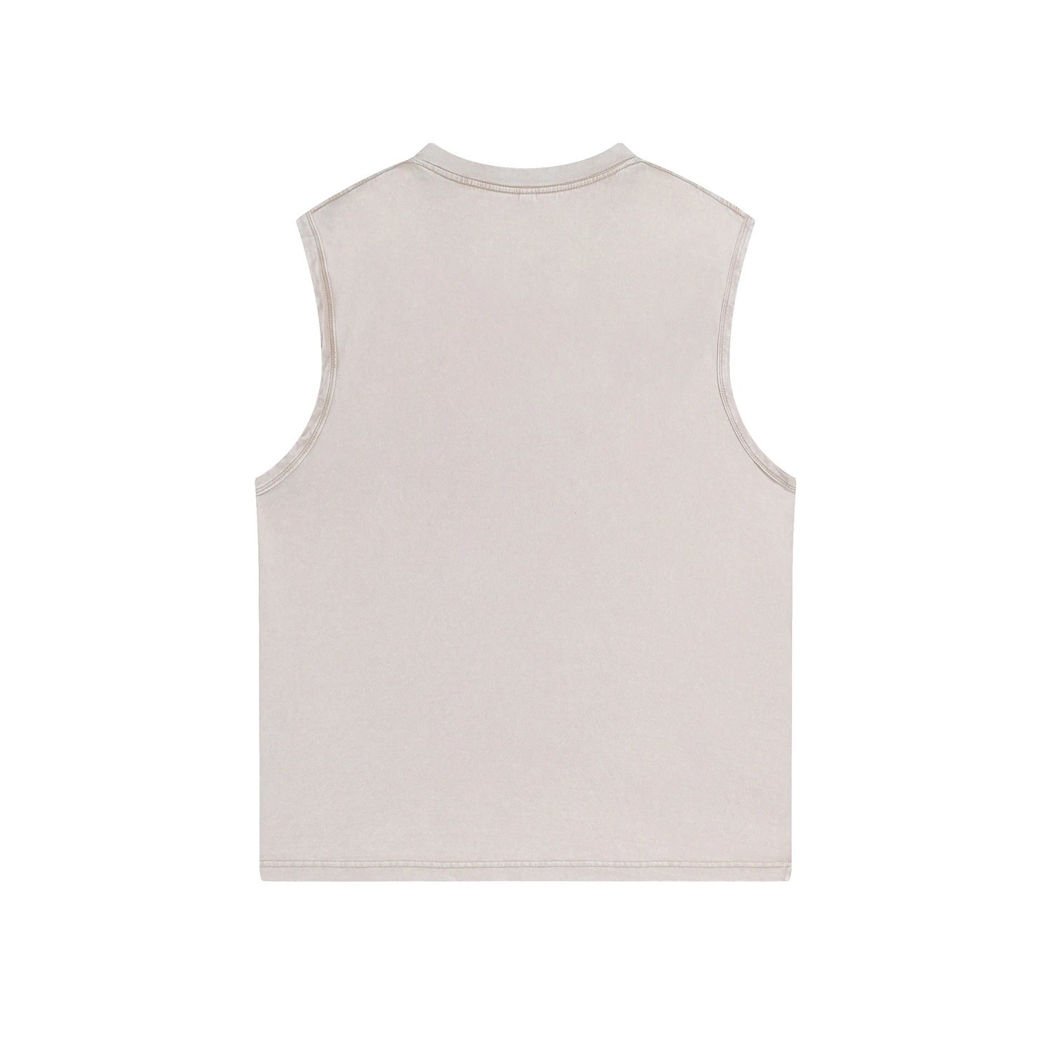 Fear of God Essentials Acid Wash Black Vest-Top - 8
