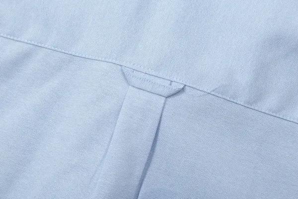 AMI Paris Heart Logo Oxford Shirt Light Blue - 37