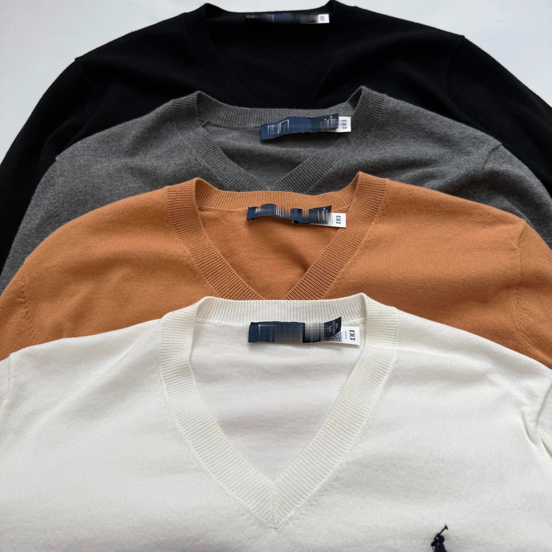 Polo Ralph Lauren V-Neck Sweater Camel - 14
