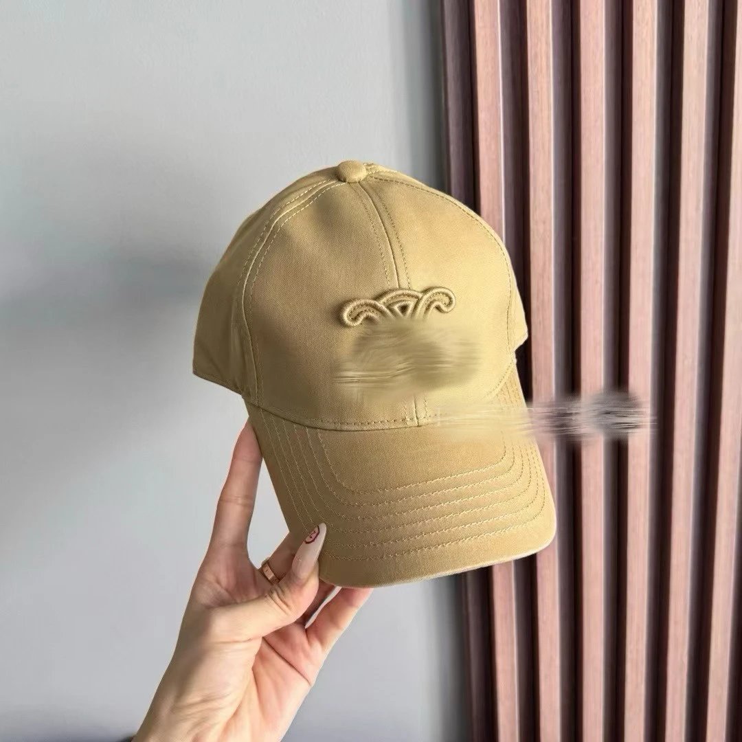 Design Embroidered Wave Logo Baseball Cap Navy - 5