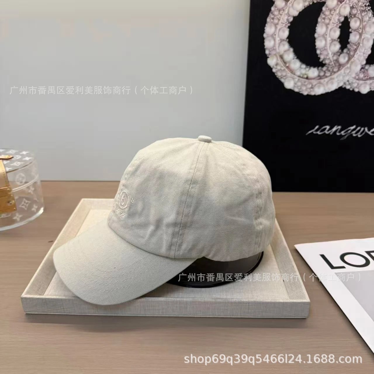 Design Baseball Cap Army Green Washed Cotton Cap - 21