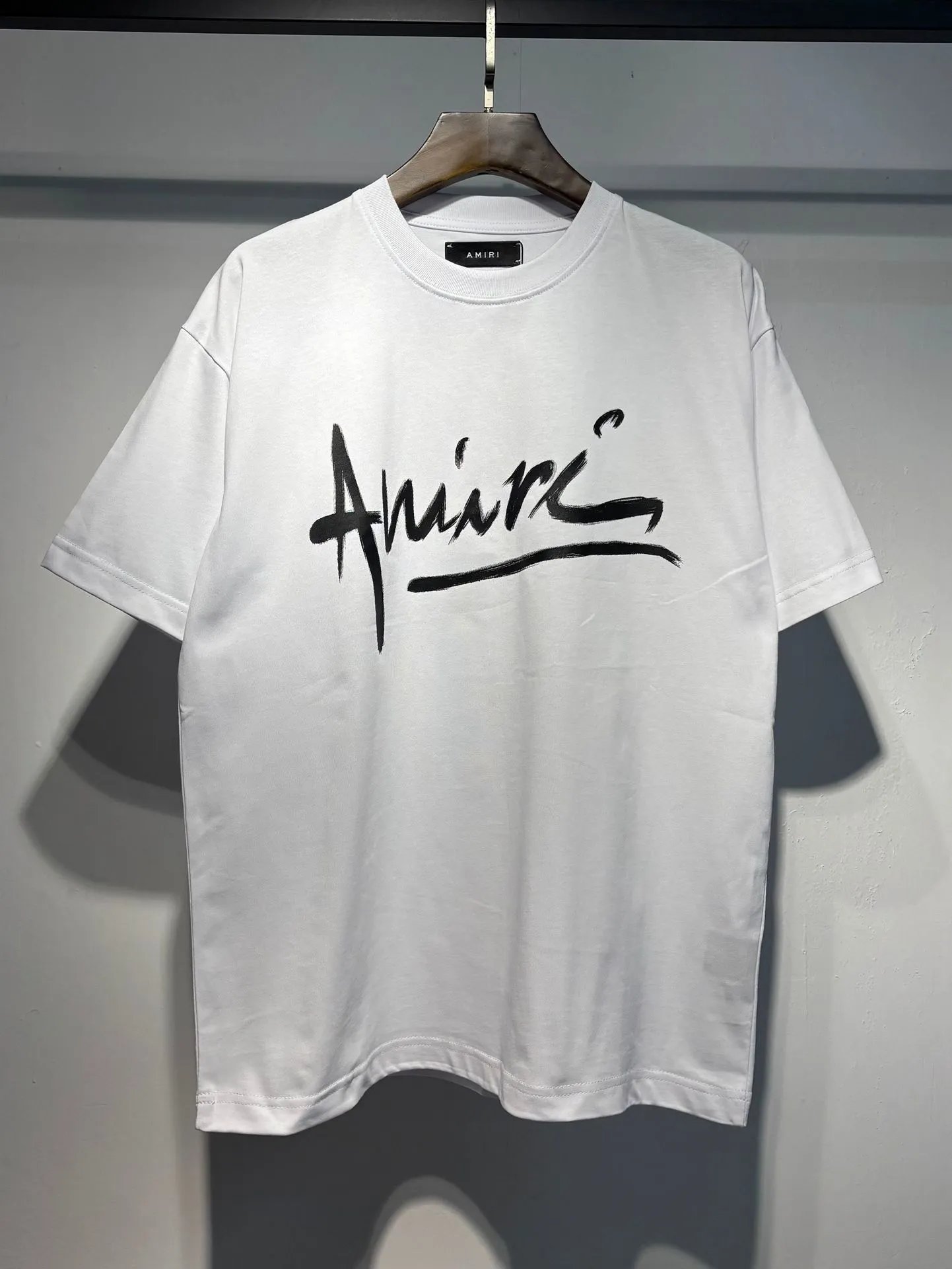 Purple Brand Abstract Print Black T-Shirt - 20