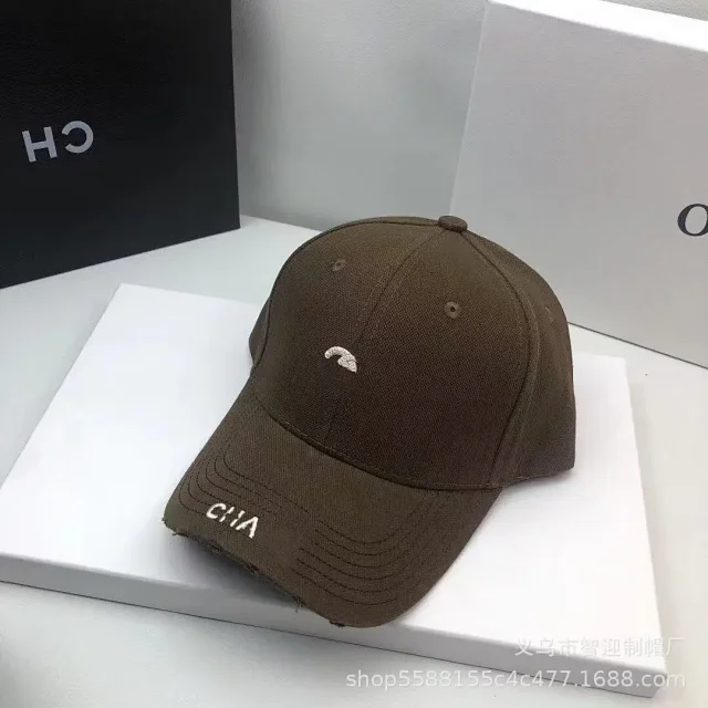 Unbranded Hats Distressed Embroidered-Letter Baseball Cap product detail image 8