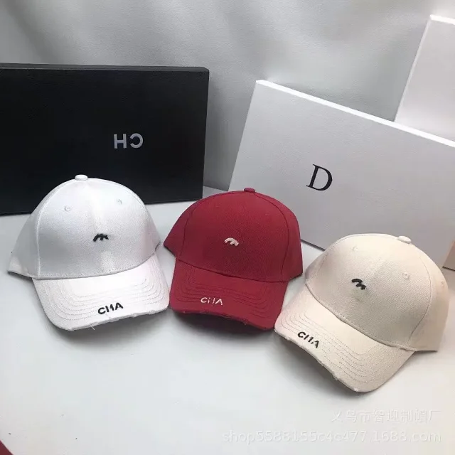 Unbranded Hats Distressed Embroidered-Letter Baseball Cap product detail image 1